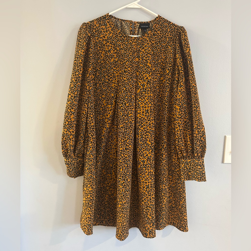 Who What Wear Leopard Dress
Size medium